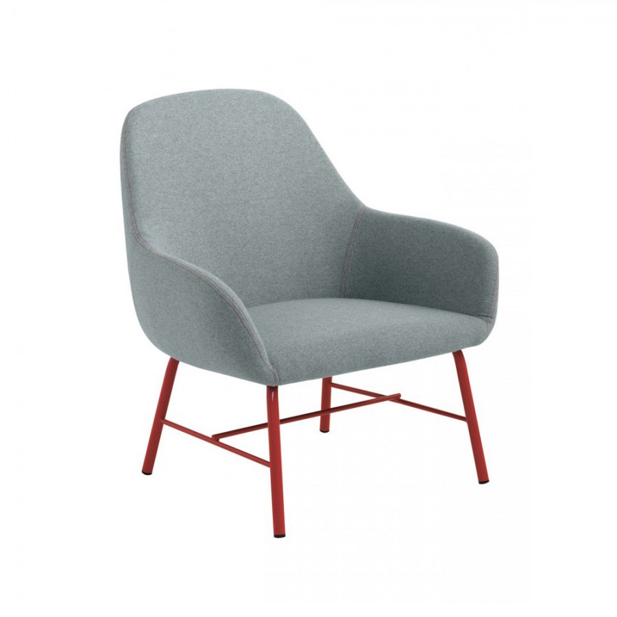 Fotoliu tapitat Metalmobil Myra 655